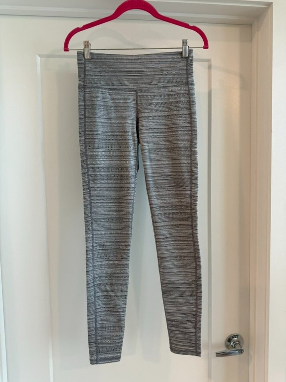 Athleta Gray Space Dye High Rise Leggings Size Small
